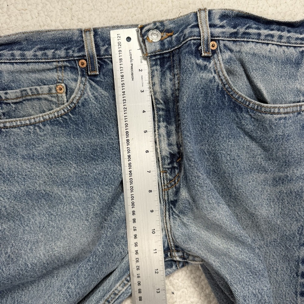 VTG Levis 505 Jeans Men's 34x30 (Actual 31x28) Y2K Grunge Streetwear - Picture 9 of 10